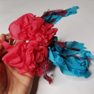 Kolczyki flamenco lekkie