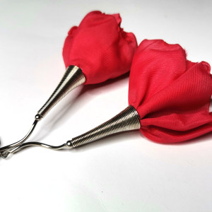 Kolczyki tulipany lekkie