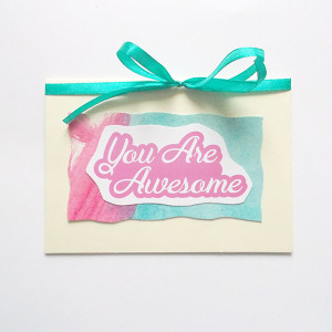 awesome kartka bez życzeń, fajna kartka okolicznościowa, kartka na urodziny, kartka dla dziewczyny, wieczór panieński kartka, kartka na 18