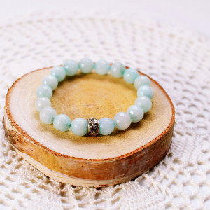 Bransoletka z ametystów