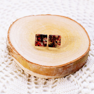 Kolczyki ze Szkła Weneckiego