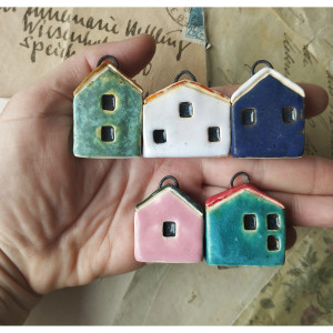 Zestaw 5 domków z zaczepami