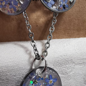 Komplet niezapominajki z niezapominajkami zestaw z niezapominajką