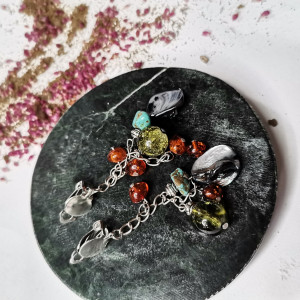 Klipsy kolorowe wiszące energetyczne