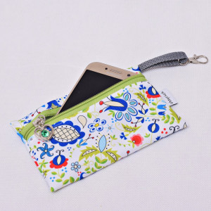 Etui na telefon saszetka na klucze wodoodporna etui do torebki organizer kaszubski folk
