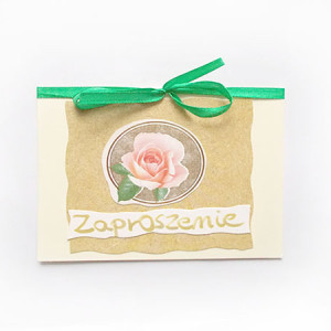 ogólne zaproszenie bez tekstu, puste zaproszenie, pastelowe zaproszenie z różą, vintage zaproszenie, róża zaproszenie, zaproszenie na imprezę