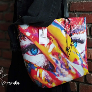 Torebka shoper  Sunny face