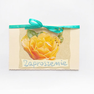 puste zaproszenie, ogólne zaproszenie, ecru zaproszenie bez tekstu, uniwersalne zaproszenie, pastelowe zaproszenie vintage, zaproszenie na imprezę