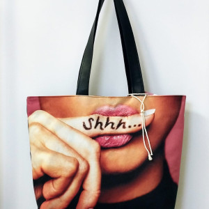 Torebka shoper  SHHH..