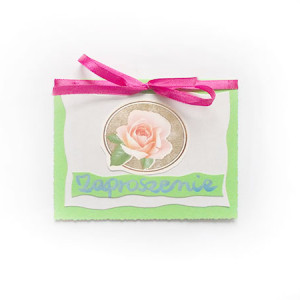 ogólne zaproszenie bez tekstu, puste zaproszenie, zielone zaproszenie, vintage zaproszenie z różą, róża zaproszenie, zaproszenie na imprezę