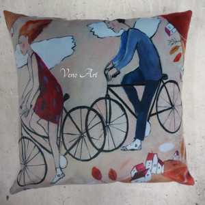 Poduszka - Chodź na rower I
