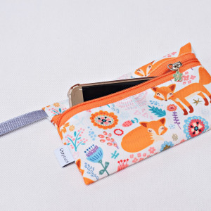 Etui na telefon saszetka na klucze wodoodporna etui do torebki organizer liski