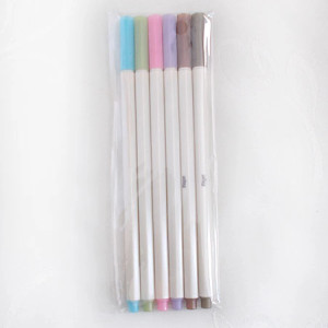 pędzelkowe pisaki metaliczne,  metaliczne markery pędzelkowe, artystyczne flamastry kayet, pędzelkowe mazaki kayet