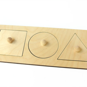 Puzzle drewniane Montessori