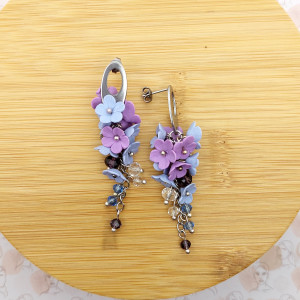 Kolczyki grona Niezapominajki