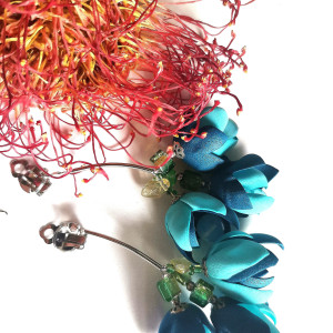 Klipsy etno boho szkiełka