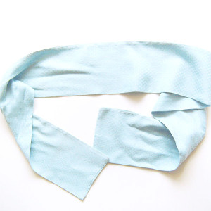 niebieska opaska do włosów, boho opaska, bawełniana opaska, błękitna opaska na włosy, pastelowa przepaska, niebieska apaszka z bawełny