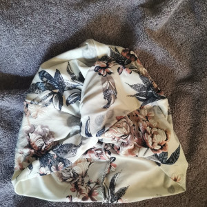 Turban retro dzianina rozciągliwa