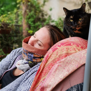 Komin patchworkowy kolorowy