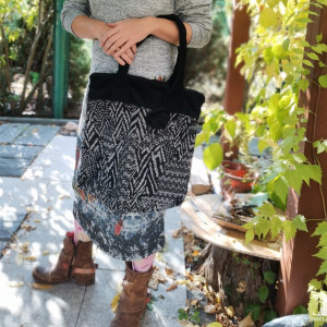 torba artystyczna elegancka w stylu boho