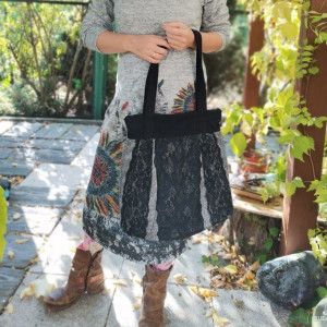 torba artystyczna elegancka w stylu boho