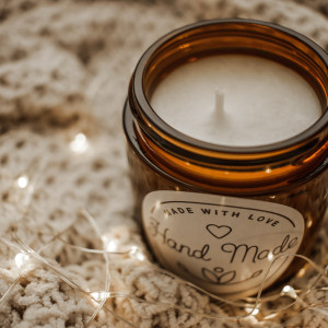 świeca sojowa zapachowa handmade "domowe ciasto"