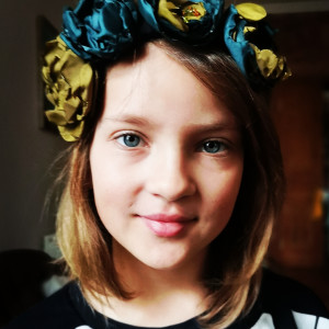 wianek uniwersalny kobiecy kwiaty