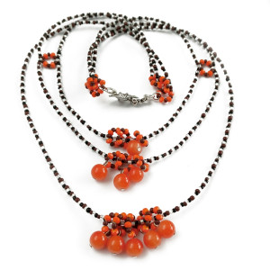 Pomarańcz w naszyjniku