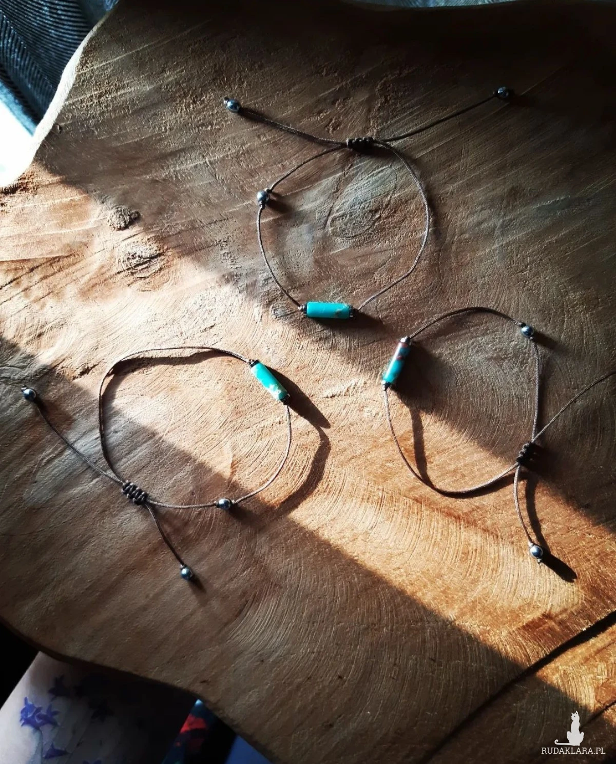 Bransoletka minimalistyczna z jaspisem