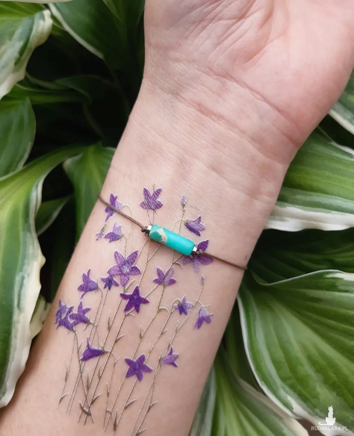 Bransoletka minimalistyczna z jaspisem