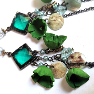 Kolczyki  kolorowe lekkie