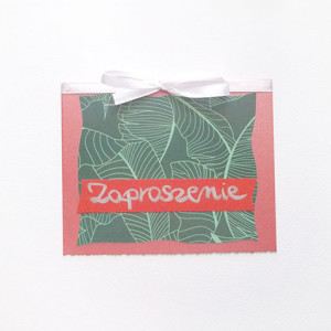 ogólne zaproszenie bez tekstu, zaproszenie na różne okazje,  boho zaproszenie, uniwersalne zaproszenie, zaproszenie na imprezę, liście zaproszenie, proste zaproszenie, ładne zaproszenia