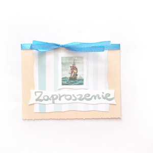 żeglarskie zaproszenie, ogólne zaproszenie, proste zaproszenie, uniwersalne zaproszenia, ładne zaproszenia, pastelowe zaproszenia, podróże zaproszenie, zaproszenie marynarskie