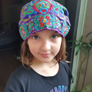 Opaska haftowana bawełniana ze wschodu