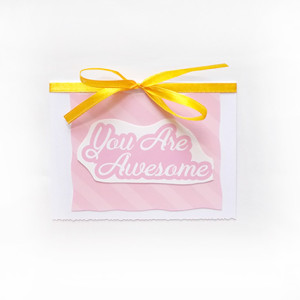 pastelowa kartka dla dziewczyny, kartka na urodziny, awesome kartka dla nastolatki, pastelowa kartka dla dziewczynki, kartka dla kobiety, wieczór panieński kartka, kartka na 18