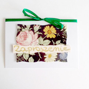 ogólne zaproszenie bez tekstu, zaproszenie na imprezę,  kwiaty zaproszenie, uniwersalne zaproszenie z kwiatkami, eleganckie zaporszenia, puste zaproszenia, ładne zaproszenia