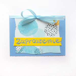 niebieskie zaproszenie, ogólne zaproszenie, pastelowe zaproszenie bez tekstu, uniwersalne zaproszenie, fajne zaproszenia na imprezy, proste zaproszenia, ładne zaproszenia