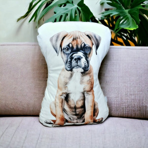 Poduszka piesek poduszka z pieskiem przytulanka piesek maskotka bokser