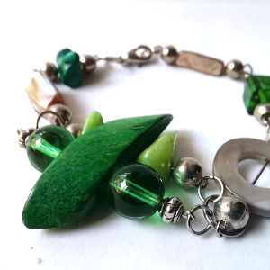 Bransoletka uniwersalna koraliki kamienie