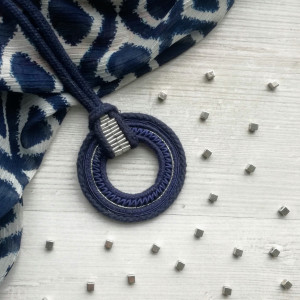 WISIOR ROUND BASIC GRANATOWY