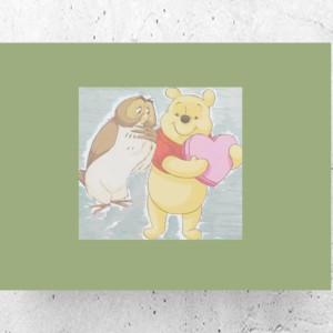 Kubuś Puchatek obrazek A4, plakat z Kubusiem Puchatkiem, plakat do pokoju chłopca, Kubuś Puchatek plakat dla dziewczynki, ładne plakaty A4, miś plakat 21x30 poster, bajkowe plakaty dla dzieci