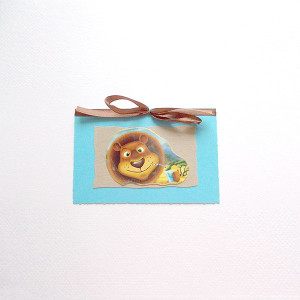 lew kartka dla dziecka, bajkowe kartki dla dzieci, śmieszne kartki bez życzeń, kartka dla chłopca, kartka dla dziewczynki, fajne kartki na różne okazje