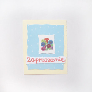 ogólne zaproszenie na różne okazje, proste zaproszenia, pastelowe zaproszenia, zaproszenie na imprezę, niebieskie zaproszenie, ładne zaproszenia