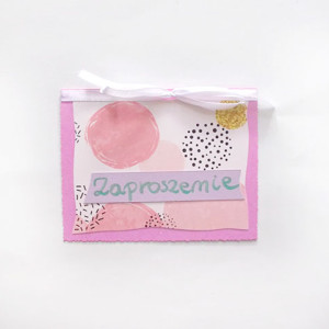 różowe zaproszenie, kolorowe zaproszenie na różne okazje, ogólne zaproszenie, ładne zaproszenia, fajne zaproszenia bez tekstu