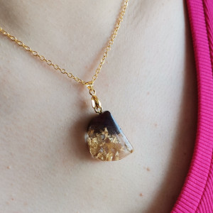 Wisiorek "Golden Amarant"