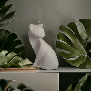 Świeca sojowa duży kot