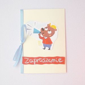 zaproszenie dla dziecka, bajkowe zaproszenia dla dzieci, śmieszne zaproszenia, zwierzęta zaproszenia, zaproszenie dla chłopca, zaproszenie dla dziewczynki