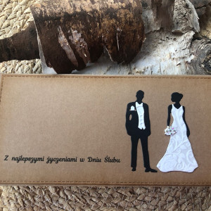 163,Kartka na ślub z Parą Młodą