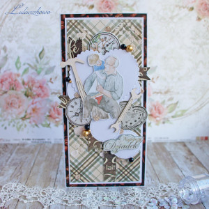 Kartka dla Dziadka "Together Forever" GOTOWA