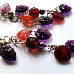 Kolczyki winogrona dlugie